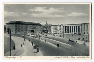 Königsberg (Pr.), Stadtkreis Königsberg Adolf-Hitler-Platz Königsberg (Pr.), Adolf-Hitler-Platz, Nordbahnhof II Кёнигсберг (Пр.), площадь Адольфа Гитлера, Северный вокзал, II