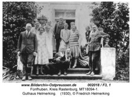 Fünfhuben, Kreis Rastenburg 