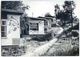 Goldap, Kreis Goldap Goldap, Bungalows am Goldaper See Гольдап, бунгало на Гольдапском озере