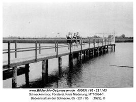 Schneckenmoor, Försterei, Kreis Elchniederung 