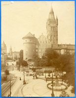 Königsberg (Pr.), Stadtkreis Königsberg Kaiser-Wilhelm-Platz Königsberg (Pr.), Kaiser-Wilhelm-Platz mit Schloß XXIII Königsberg, Schloß