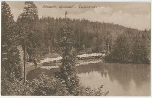 Allenstein, Stadtkreis Allenstein Allenstein, Stadtwald - Teufelsbrücke Allenstein, Stadtwald