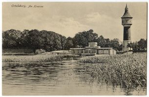 Ortelsburg, Stadt, Kreis Ortelsburg Ortelsburg, Bootshaus am Haussee Ortelsburg, Haussee