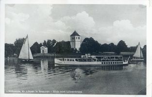 Rotwalde, Kreis Lötzen Rotwalde, Blick vom Löwentinsee Ротвальде, вид с озера Лёвинтин