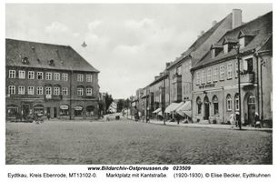 Eydtkau, Kreis Ebenrode Kantstraße (fr. Bilderweitscher Straße)