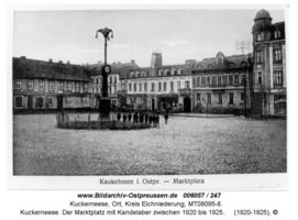 Kuckerneese, Ort, Kreis Elchniederung Am Markt 15,13,12