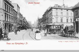 Königsberg (Pr.), Stadtkreis Königsberg Vorstädtische Langgasse (fr. Kronenstraßeḩ Vorstadt嚊� Vorstadt)