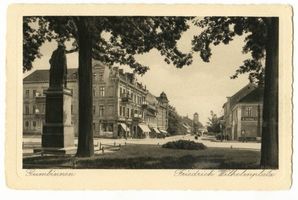 Gumbinnen, Stadt, Kreis Gumbinnen Königsplatz Gumbinnen, Friedrich-Wilhelm-Platz VI Гумбиннен, площадь Фридриха Вильгельма, VI