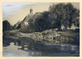 Braunsberg Kr. Braunsberg, Kreis Braunsberg Braunsberg, Ostpr., Kreuzkirche vor der Stadt an der Passarge 