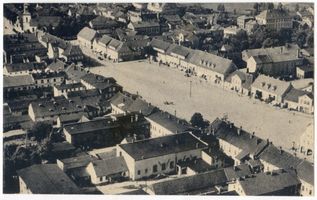 Ebenrode, Stadt, Kreis Ebenrode Ebenrode fr. Stallupönen, Luftbild III Эбенроде, прежде Шталлупёнен, аэрофотоснимок, III