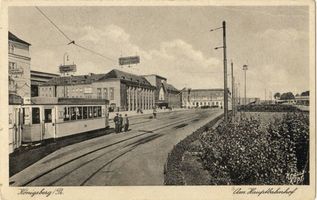 Königsberg (Pr.), Stadtkreis Königsberg Königsberg (Pr.), Am Hauptbahnhof Königsberg, Hauptbahnhof