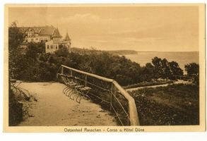 Rauschen Kr. Samland, Kreis Samland Rauschen Kr. Samland, Corso und Hotel Düne 