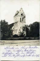 Kruglanken, Kreis Angerburg Kruglanken, Kirche mit Volltreffer II 