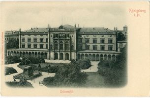 Königsberg (Pr.), Stadtkreis Königsberg Paradeplatz Königsberg (Pr.), Universität XXIX Königsberg, Universität