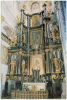 Heiligelinde, Kreis Rastenburg Heiligelinde, Kirche, Altar IV Хайлигенлинде, церковь, алтарь, IV