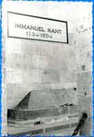 Königsberg (Pr.), Stadtkreis Königsberg Königsberg (Pr.), Kantgrabstätte XX Königsberg, Kantdenkmäler und Kantgrabmal