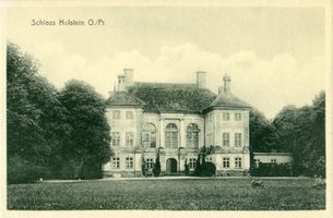 Groß Holstein, Stadtkreis Königsberg Groß Holstein, Schloss III Königsberg, Dörfer, Siedlungen und Außenbezirke im Stadtkreis