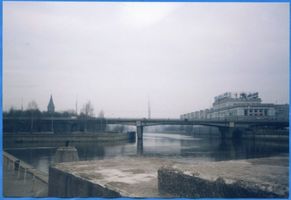 Königsberg (Pr.), Stadtkreis Königsberg Königsberg - Kaliningrand, Blick auf Dom, Pregel und Börse Königsberg, Stadtteil Kneiphof
