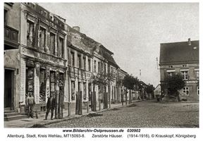 Allenburg, Stadt, Kreis Wehlau 