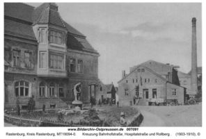 Rastenburg, Stadt, Kreis Rastenburg Bahnhofstraße