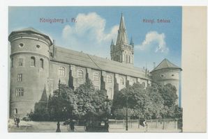 Königsberg (Pr.), Stadtkreis Königsberg Königsberg (Pr.), Königliches Schloß IV (Westseite) Königsberg, Schloß