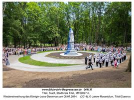 Tilsit, Stadt, Stadtkreis Tilsit   Tilsit, Park Jakobsruh, Königin-Luise-Denkmal