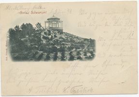Schwarzort, Kreis Memel Schwarzort, Blocksberg mit Aussichtsturm IV 