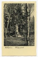 Ebenrode, Stadt, Kreis Ebenrode Ebenrode fr. Stallupönen, Schützenpark, Hindenburg-Denkmal II Эбенроде, быв. Шталлупёнен, стрелковый парк, памятник Гинденбургу, II