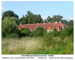 Willkamm, Gut, Kreis Gerdauen 