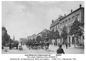 Tilsit, Stadt, Stadtkreis Tilsit Deutsche Straße