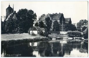 Brauersdorf (Ostpr.), Kreis Gumbinnen Braunsberg, Ostpr., Passarge, Pfarrkirche und Schloßschule III Braunsberg, Katholische Pfarrkirche (Katharinenkirche)