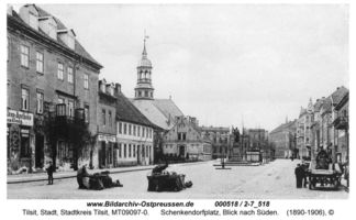 Tilsit, Stadt, Stadtkreis Tilsit Schenkendorfplatz  