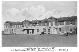 Lyck, Stadt, Kreis Lyck Deutsche Straße