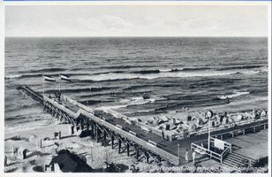 Rauschen Kr. Samland, Kreis Samland Rauschen Kr. Samland, Seesteg VII Rauschen, Strand