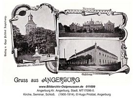 Angerburg Kr. Angerburg, Stadt, Kreis Angerburg  