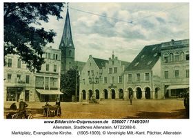 Allenstein, Stadtkreis Allenstein Marktplatz