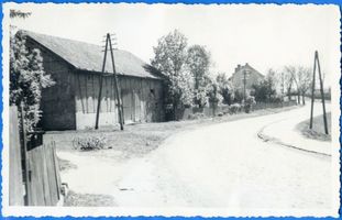  Ortelsburg (Kreis) ??, Häuser an der Dorfstraße 