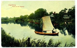 Angerburg Kr. Angerburg, Stadt, Kreis Angerburg Uferpromenade