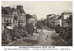 Tilsit, Stadt, Stadtkreis Tilsit Hohe Straße