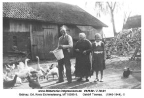 Grünau Kr. Elchniederung, Ort, Kreis Elchniederung 