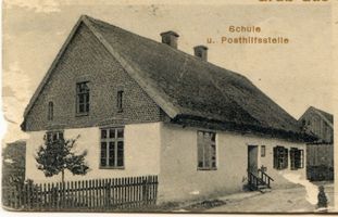Portschweiten, Kreis Stuhm Portschweiten, Schule und Posthilfsstelle 