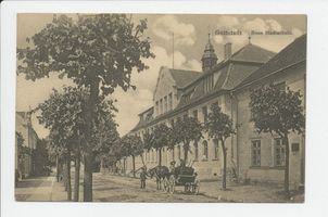 Guttstadt, Kreis Heilsberg Guttstadt, Neue Stadtschule Гуттштадт, новая городская школа