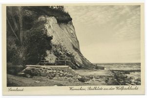 Warnicken, Kreis Samland Warnicken, Steilküste an der Wolfsschlucht Samländische Steilküste