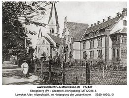 Königsberg (Pr.), Stadtkreis Königsberg Lawsker Allee