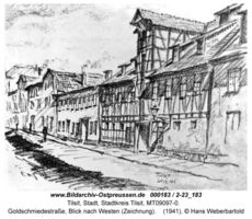 Tilsit, Stadt, Stadtkreis Tilsit Goldschmiedestraße 6-9