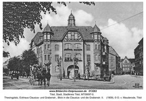 Tilsit, Stadt, Stadtkreis Tilsit Thesingplatz