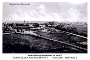 Bischofsburg, Stadt, Kreis Rößel 