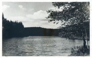  Kreis Angerapp, Partie am  Stillen See  р-н Ангерапп, вид у «Тихого озера»