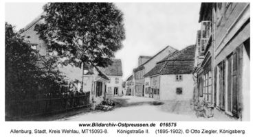 Allenburg, Stadt, Kreis Wehlau 