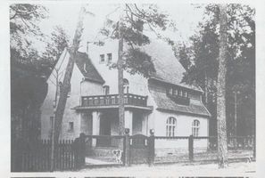 Metgethen, Ort und Bahnstation, Stadtkreis Königsberg Franz-Seldte-Weg Metgethen, Villenkolonie, Franz-Seldte-Weg, Villa 